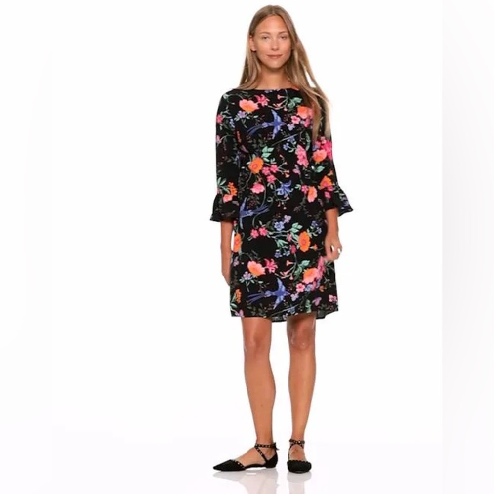 Old Navy floral midi dress, size Medium - Picture 1 of 4